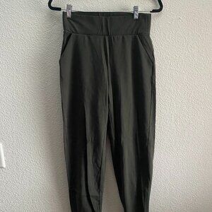 Public Rec All Day Jogger Pants Nylon Stretch Waist High Rise Cuffed 28 x 29
